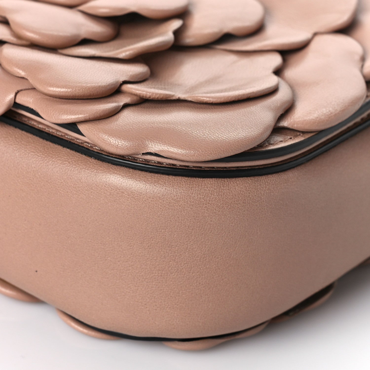 Valentino Garavani Nappa Atelier 03 Rose Edition Small Flap Crossbody Bag Rose Cannelle 9 of 11