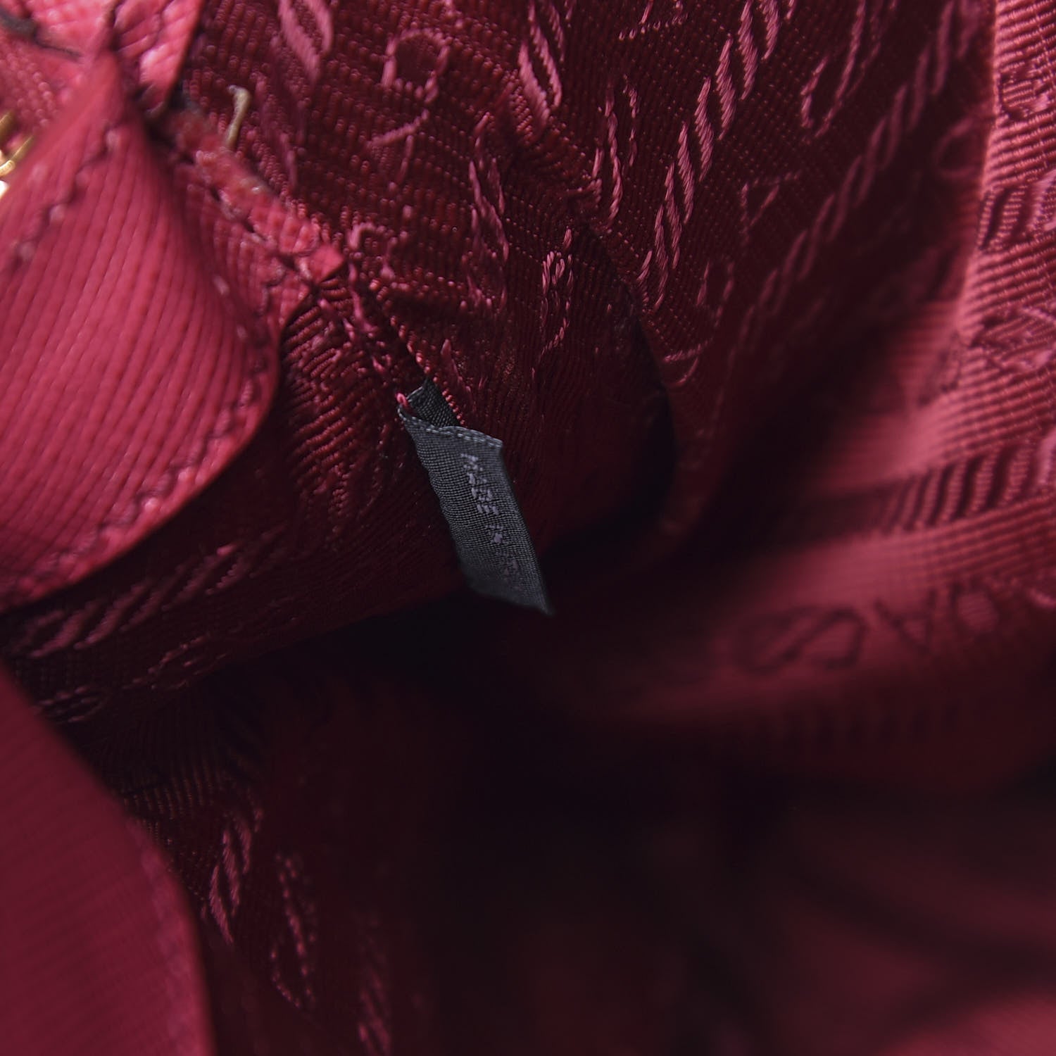 Prada Saffiano Lux Medium Promenade Tote Peonia 8 of 17