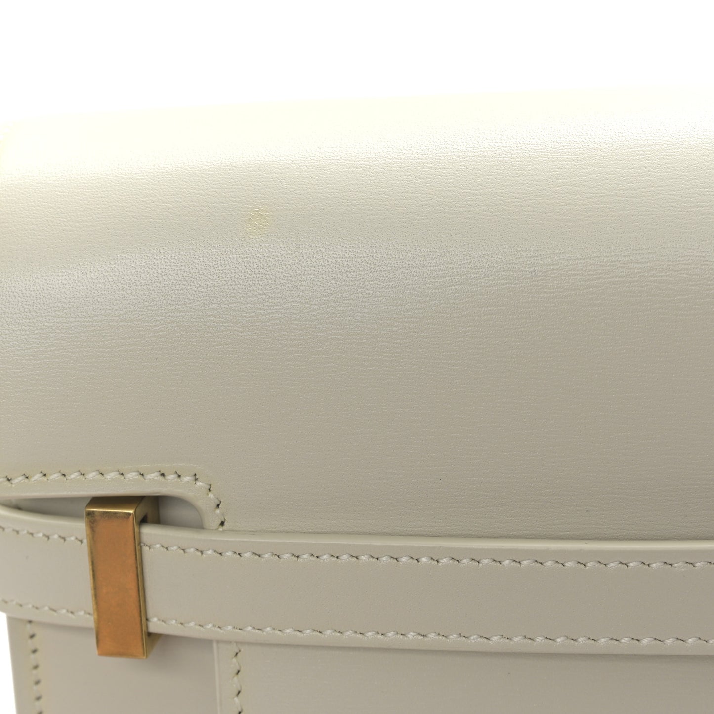 Smooth Calfskin Manhattan Shoulder Bag Crema Soft