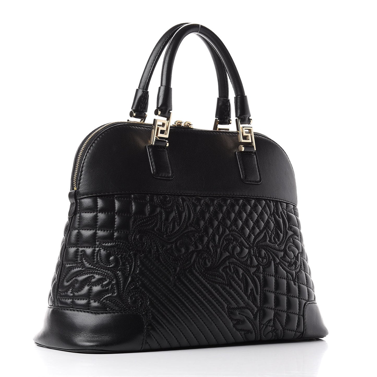 Nappa Barocco Quilted Altea Vanitas Lady Athena Black