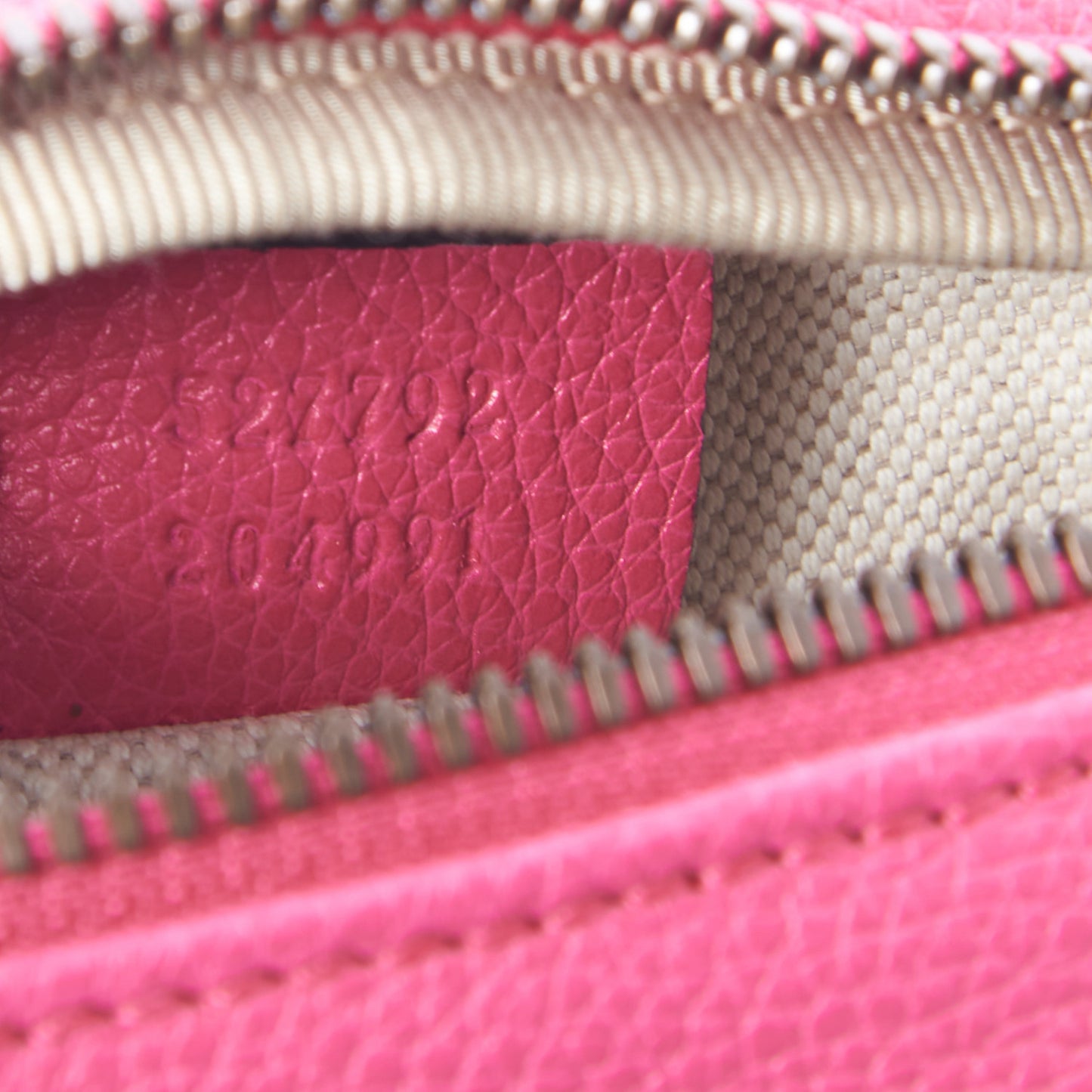 Grained Calfskin Small Logo Belt Bag Box Pink Green