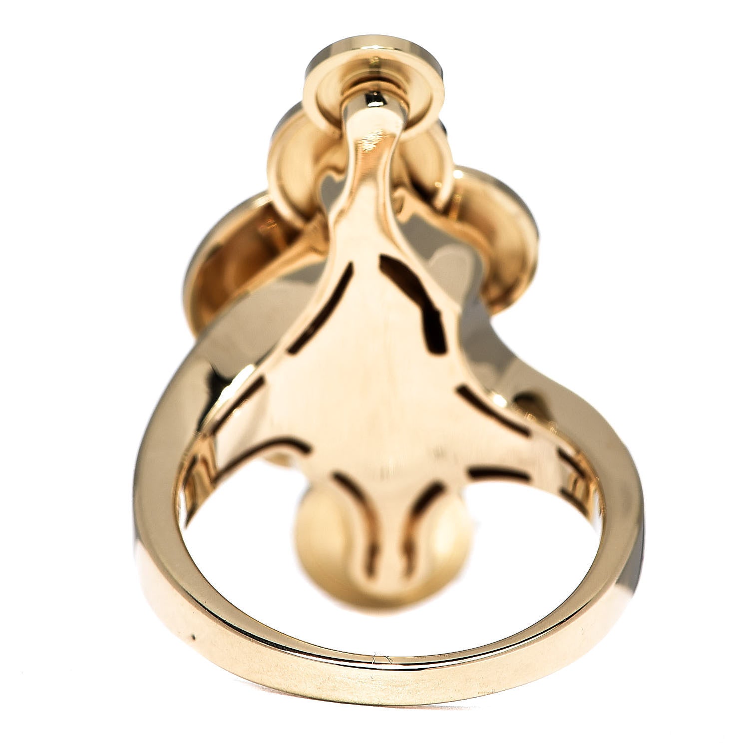 Bulgari 18K Yellow Gold Cicladi Ring 54 6.75 4 of 6