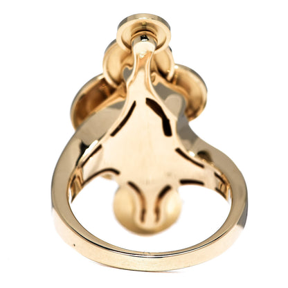 Bulgari 18K Yellow Gold Cicladi Ring 54 6.75 4 of 6
