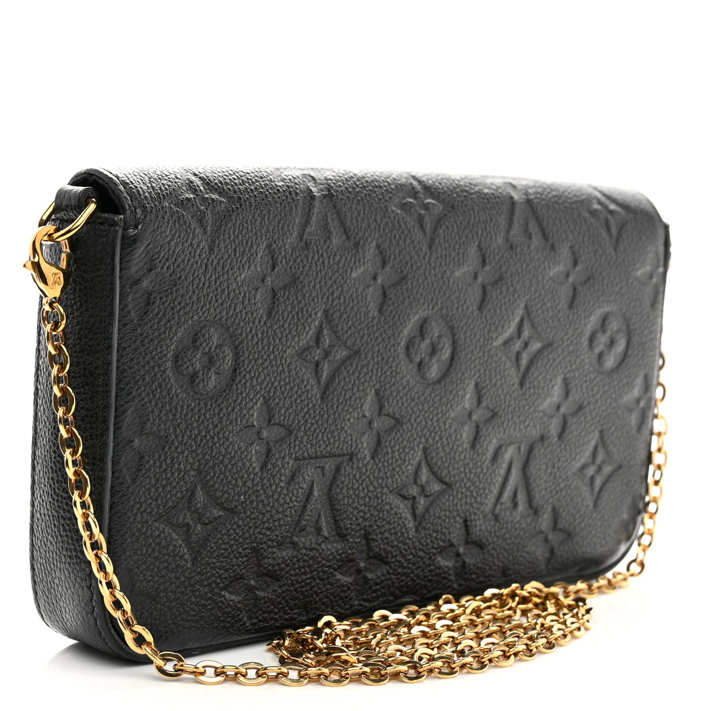 Empreinte Pochette Felicie Chain Wallet Black