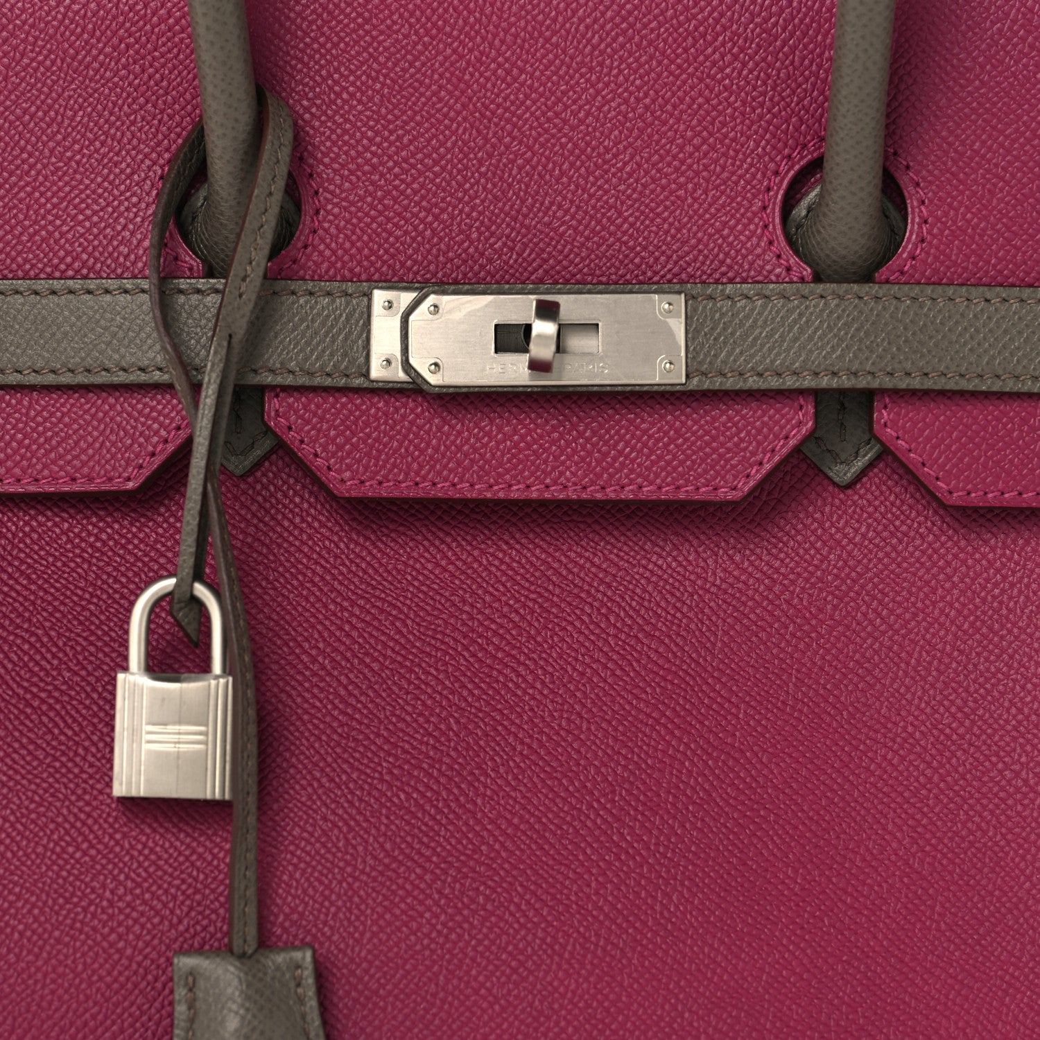 Hermes Epsom Horseshoe Birkin 35 Etain Tosca 8 of 13