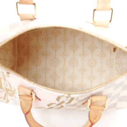 Louis Vuitton Damier Azur Nautical Speedy Bandouliere 25 4 of 12