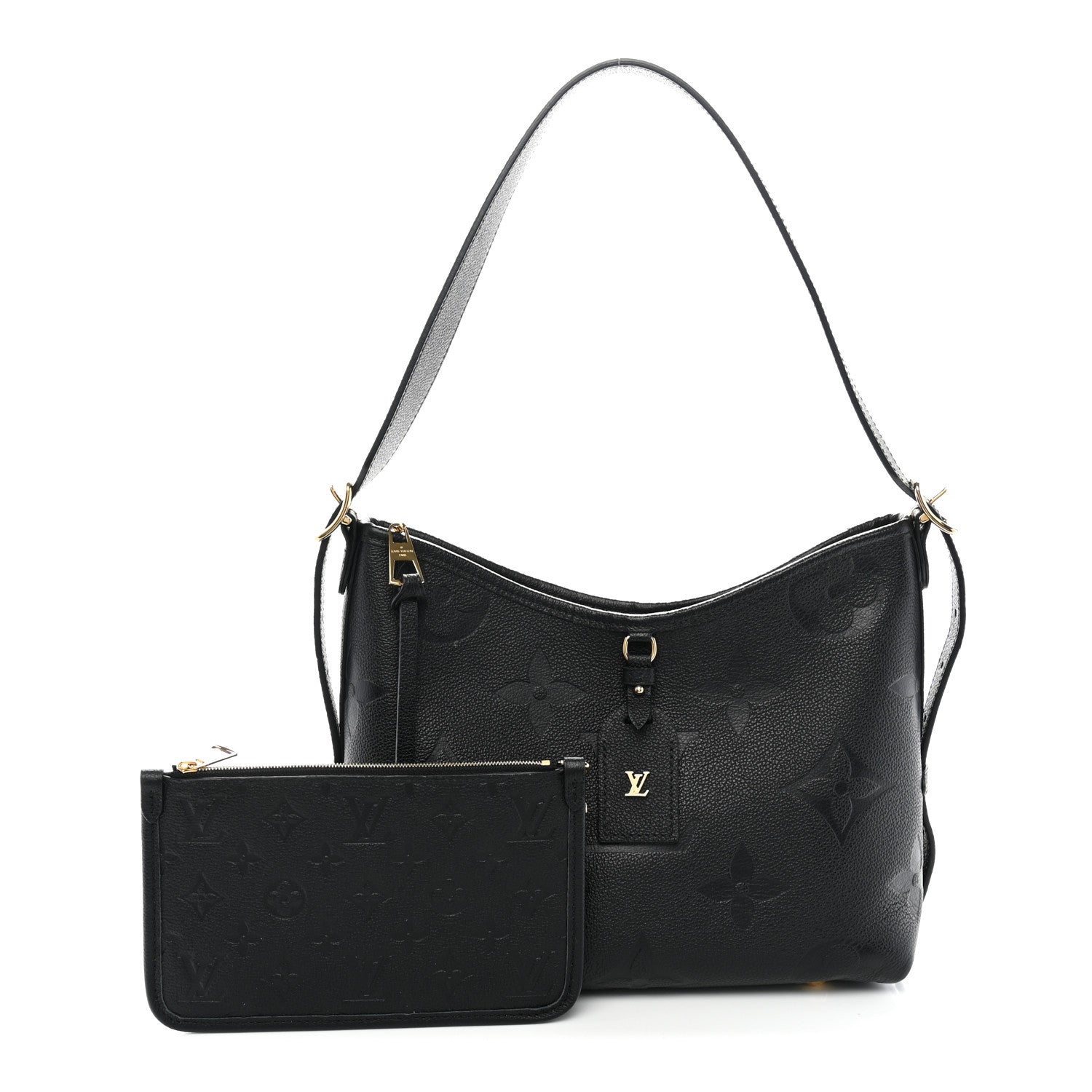 Louis Vuitton Empreinte Carryall PM Black 3 of 10