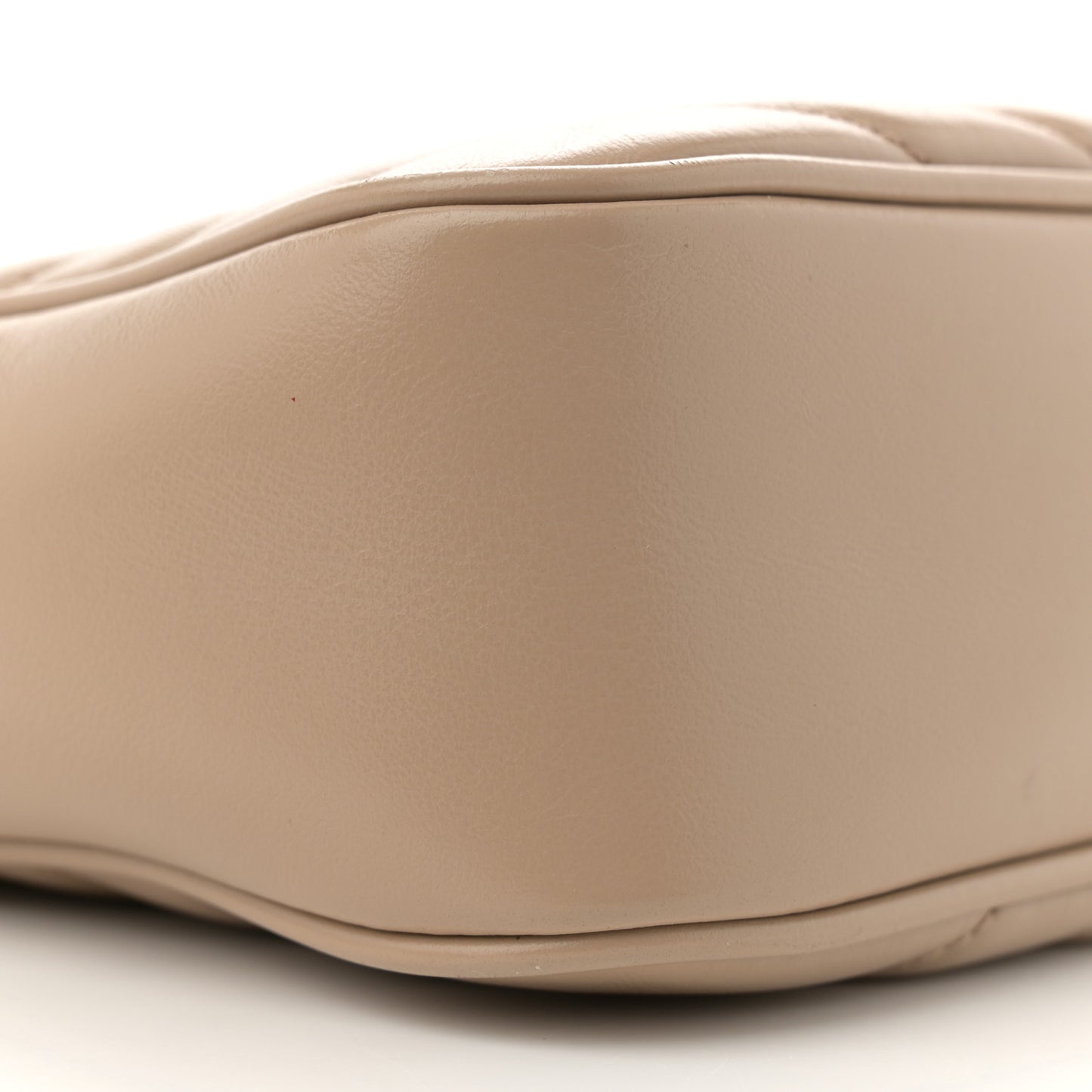 Calfskin Matelasse Monogram Lou Camera Bag Dark Beige