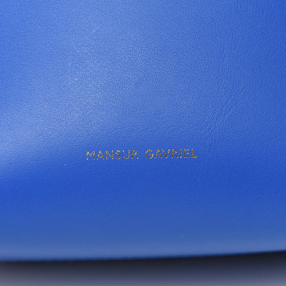 Mansur Gavriel Calfskin Mini Bucket Bag Royal 10 of 10