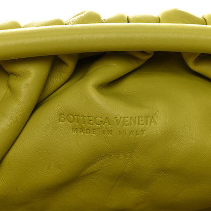 Bottega Veneta Smooth Butter Calf The Pouch Oversized Clutch Kiwi 6 of 7