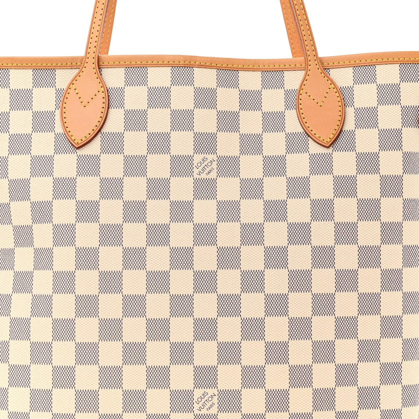 Damier Azur Neo Neverfull MM Rose Ballerine