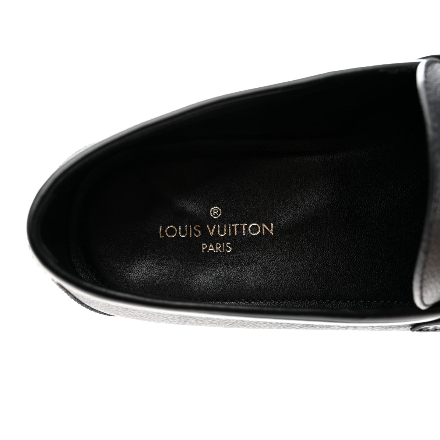 Damier Graphite Calfskin Mens Major Loafers 8