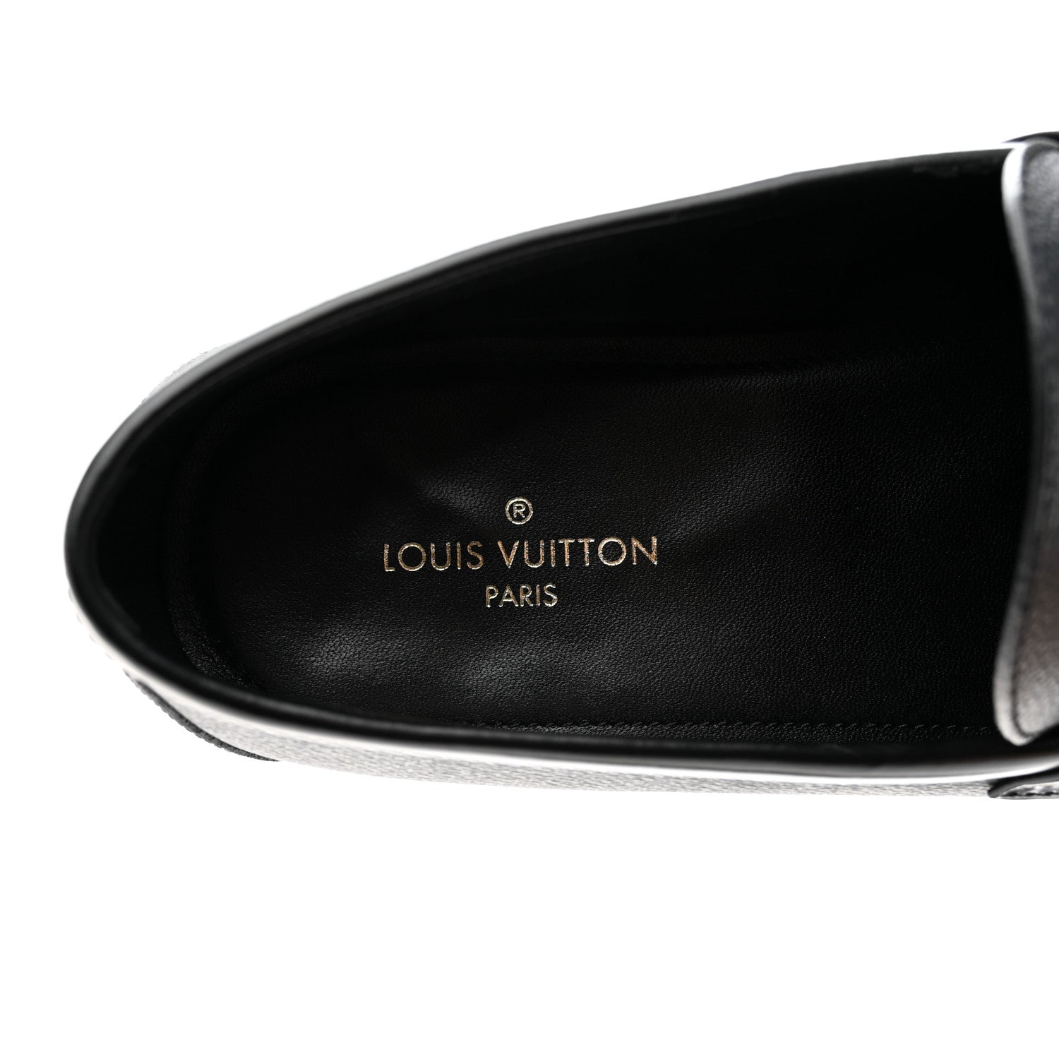 Louis Vuitton Damier Graphite Calfskin Mens Major Loafers 8 6 of 10