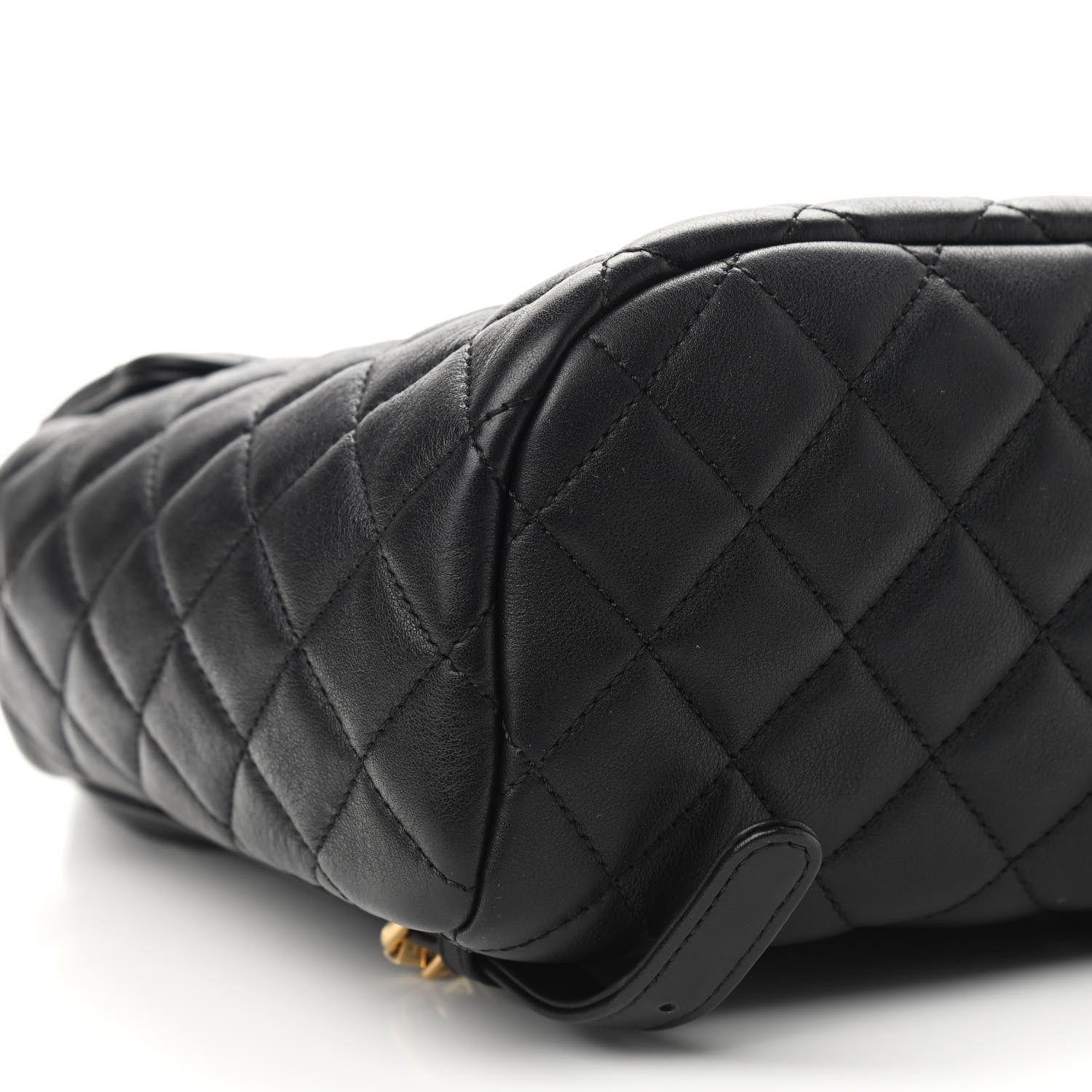 Chanel Calfskin Quilted Mini Urban Spirit Backpack Black 8 of 9