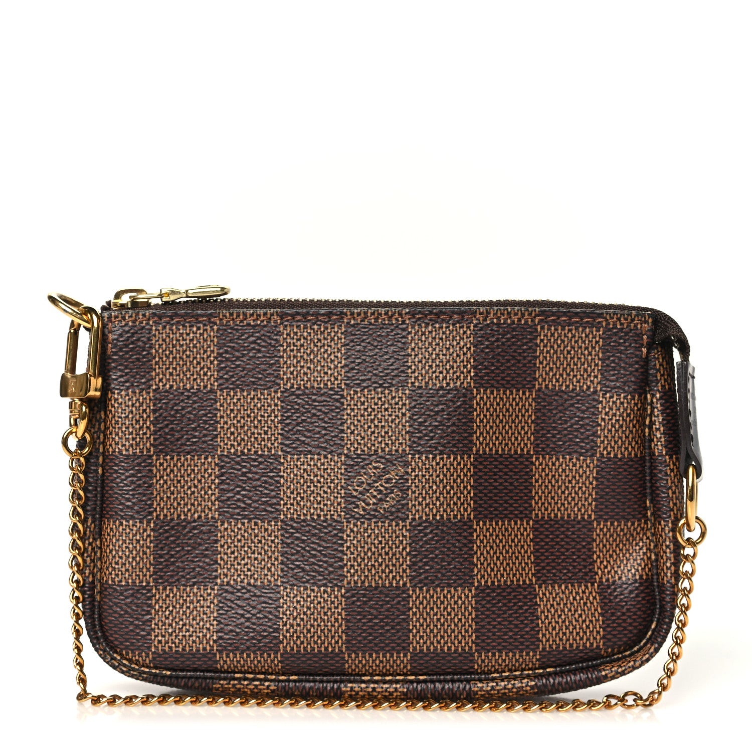 Louis Vuitton Damier Ebene Mini Pochette Accessories 1 of 8