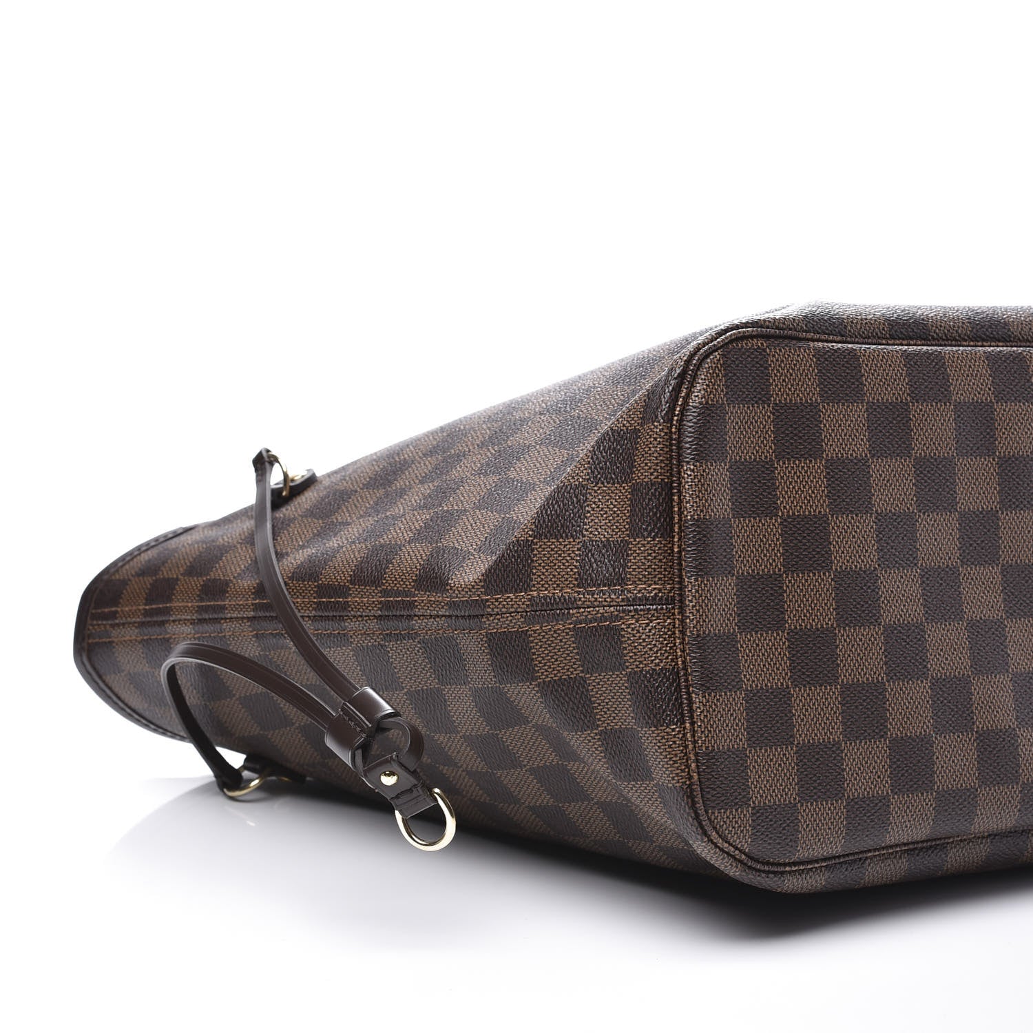 Louis Vuitton Damier Ebene Neo Neverfull MM Rose Ballerine 5 of 10