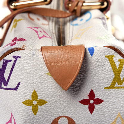 Louis Vuitton Monogram Multicolor Speedy 30 White 8 of 25