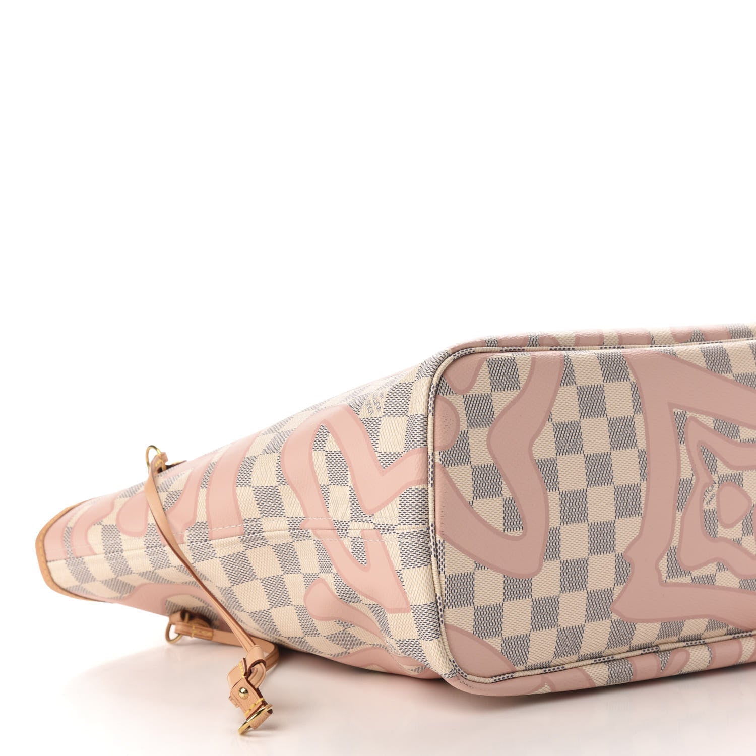 Louis Vuitton Damier Azur Tahitienne Neverfull MM 10 of 14