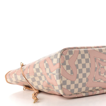 Louis Vuitton Damier Azur Tahitienne Neverfull MM 10 of 14