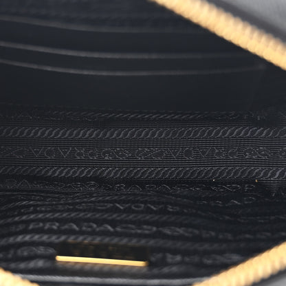 Prada Saffiano Lux Logo Belt Bag Black 5 of 11