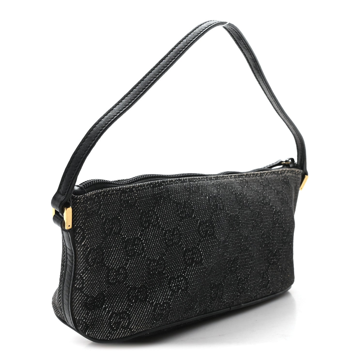 Gucci Monogram Boat Pochette Black 3 of 10