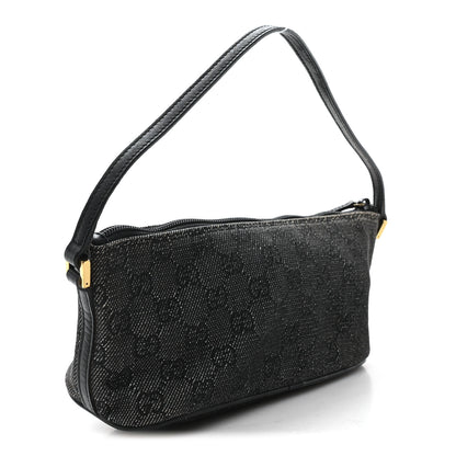 Gucci Monogram Boat Pochette Black 3 of 10