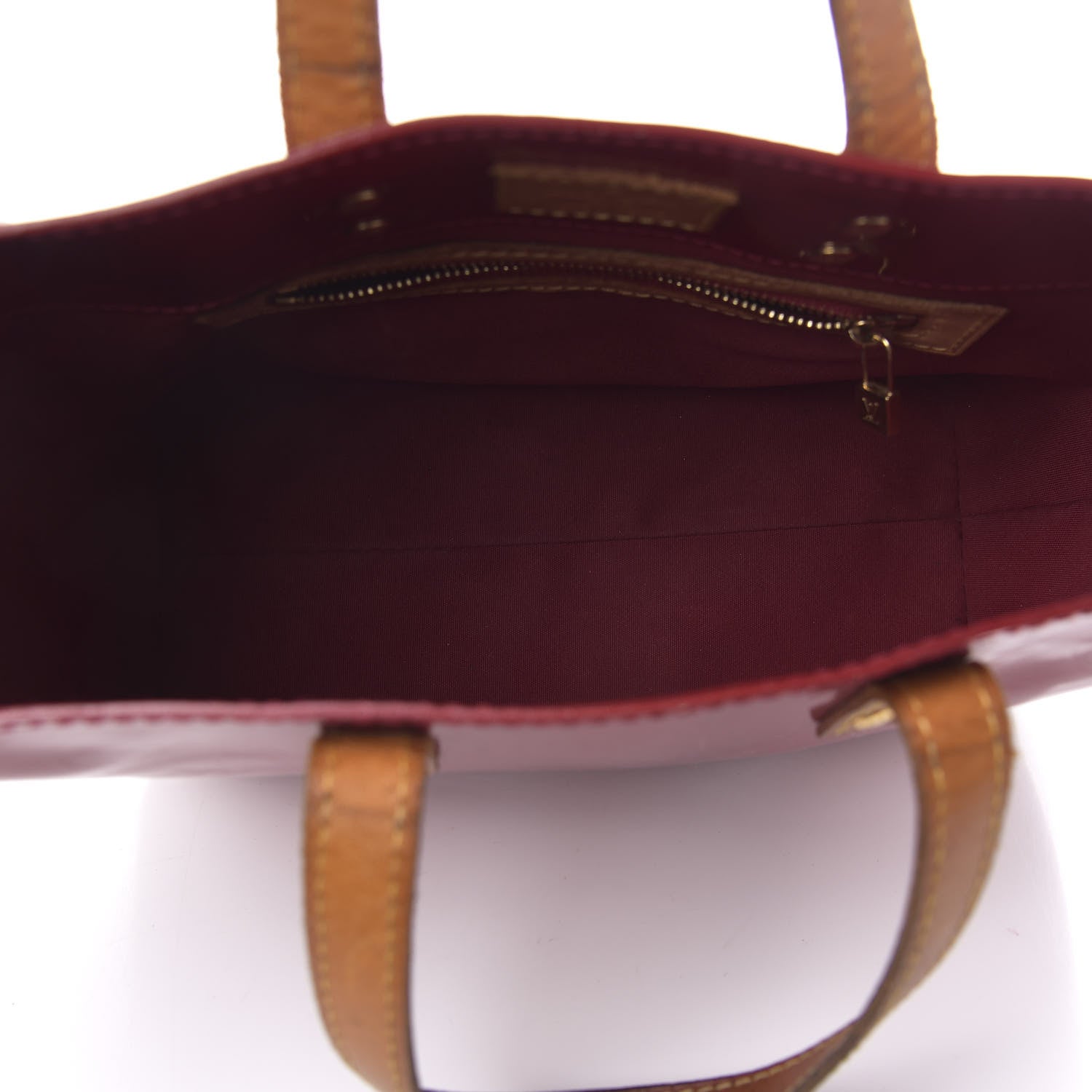 Louis Vuitton Vernis Reade PM Rouge 5 of 17