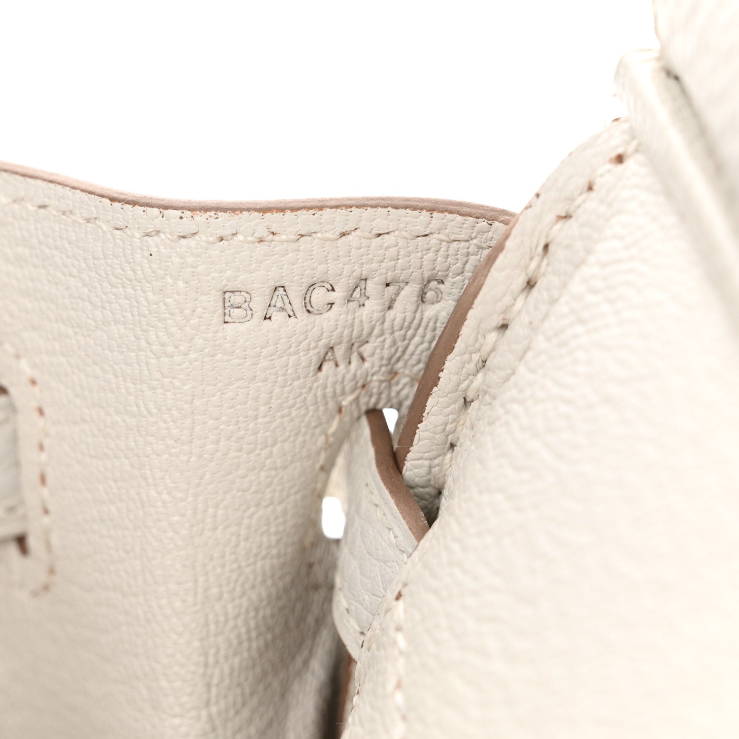 Hermes Togo Birkin 25 Gris Pale 7 of 11
