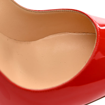 Christian Louboutin Patent So Kate 120 Pumps 39.5 Corazon 10 of 11