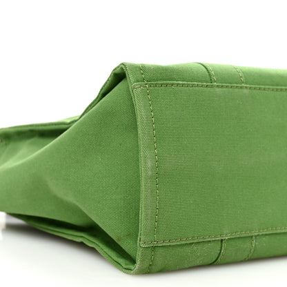 Marc Jacobs Cotton Canvas Medium The Traveler Tote Bag Aloe 9 of 10