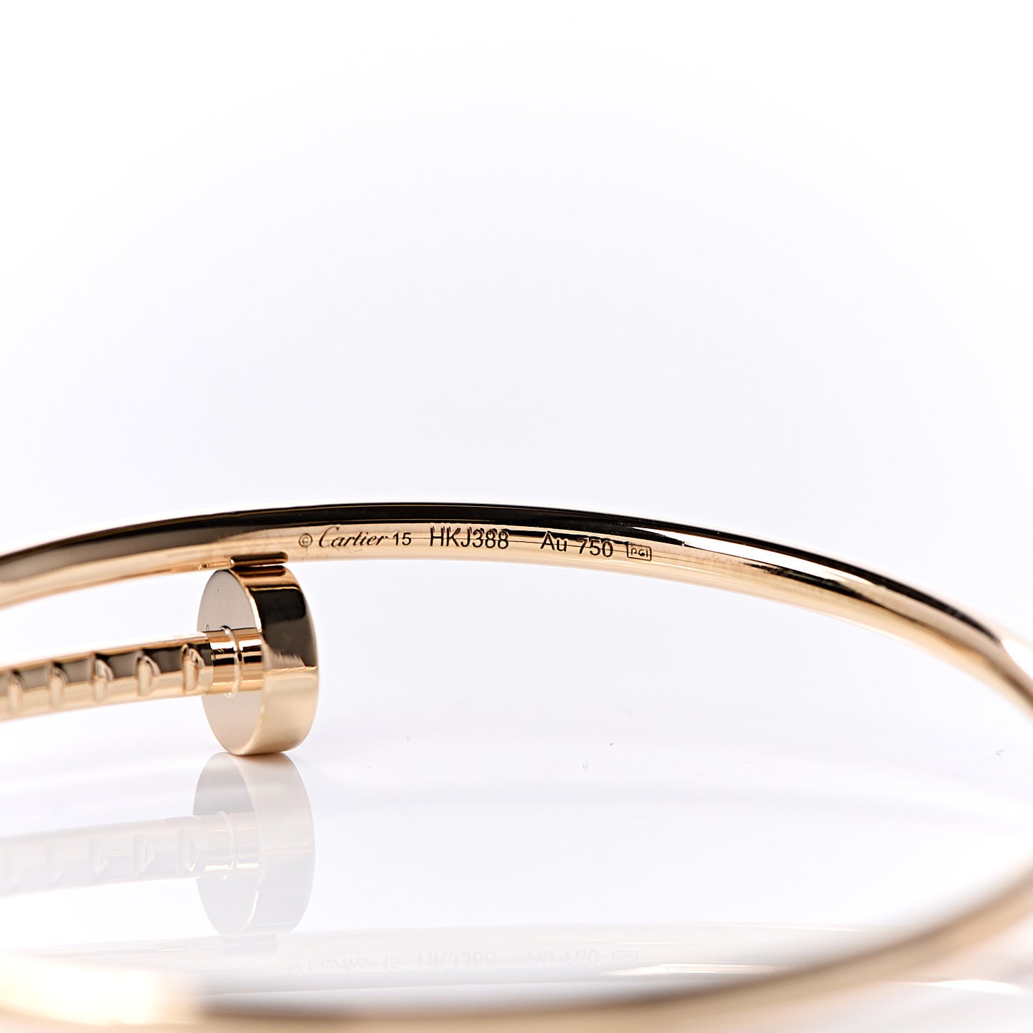 18K Yellow Gold Small Juste Un Clou Bracelet 15