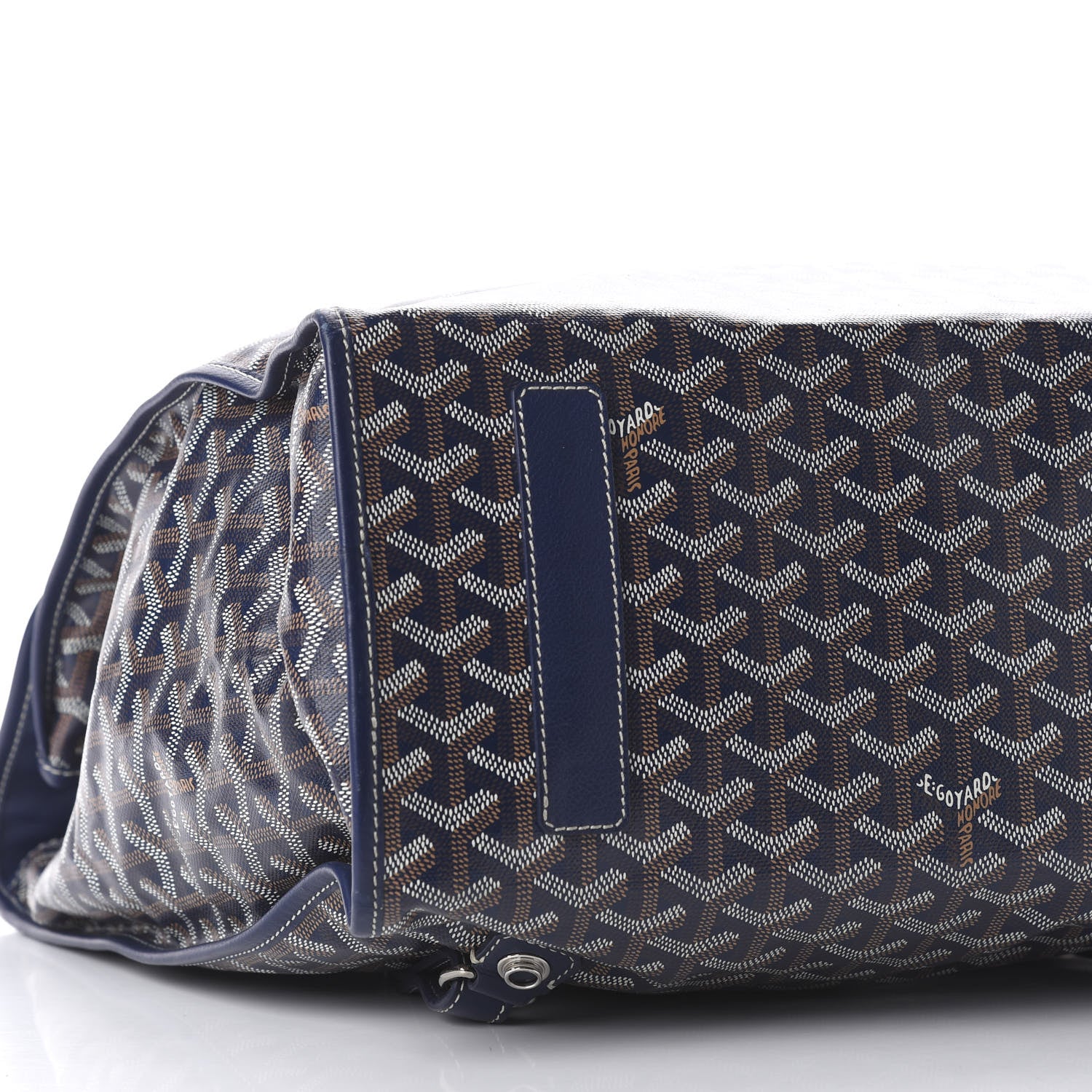 Goyard Goyardine Saint Leger Soft Briefcase Backpack Navy 5 of 9