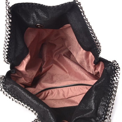 Stella McCartney Shaggy Deer Falabella Fold Over Tote Black 5 of 10