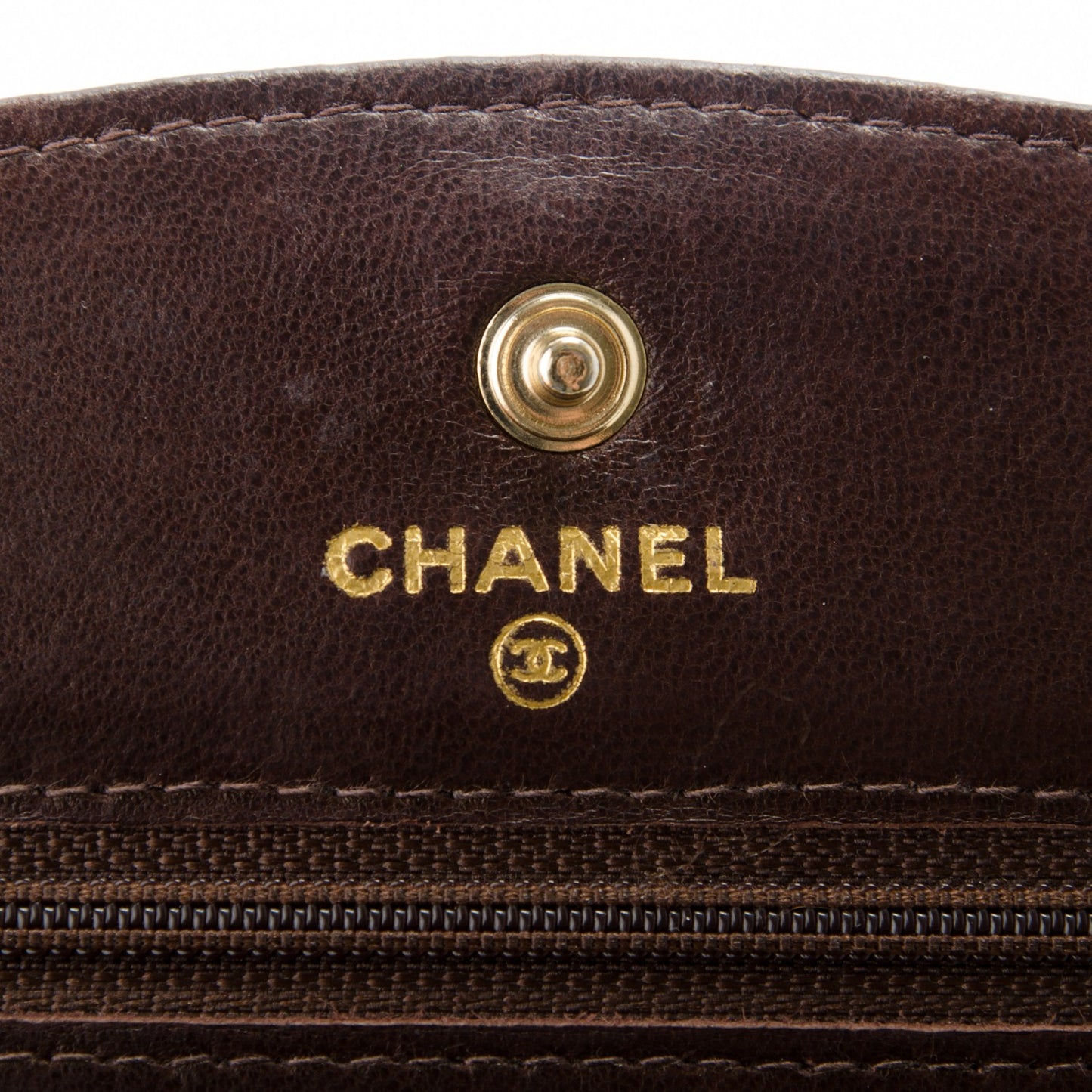 Caviar Timeless CC Wallet On Chain WOC Dark Brown