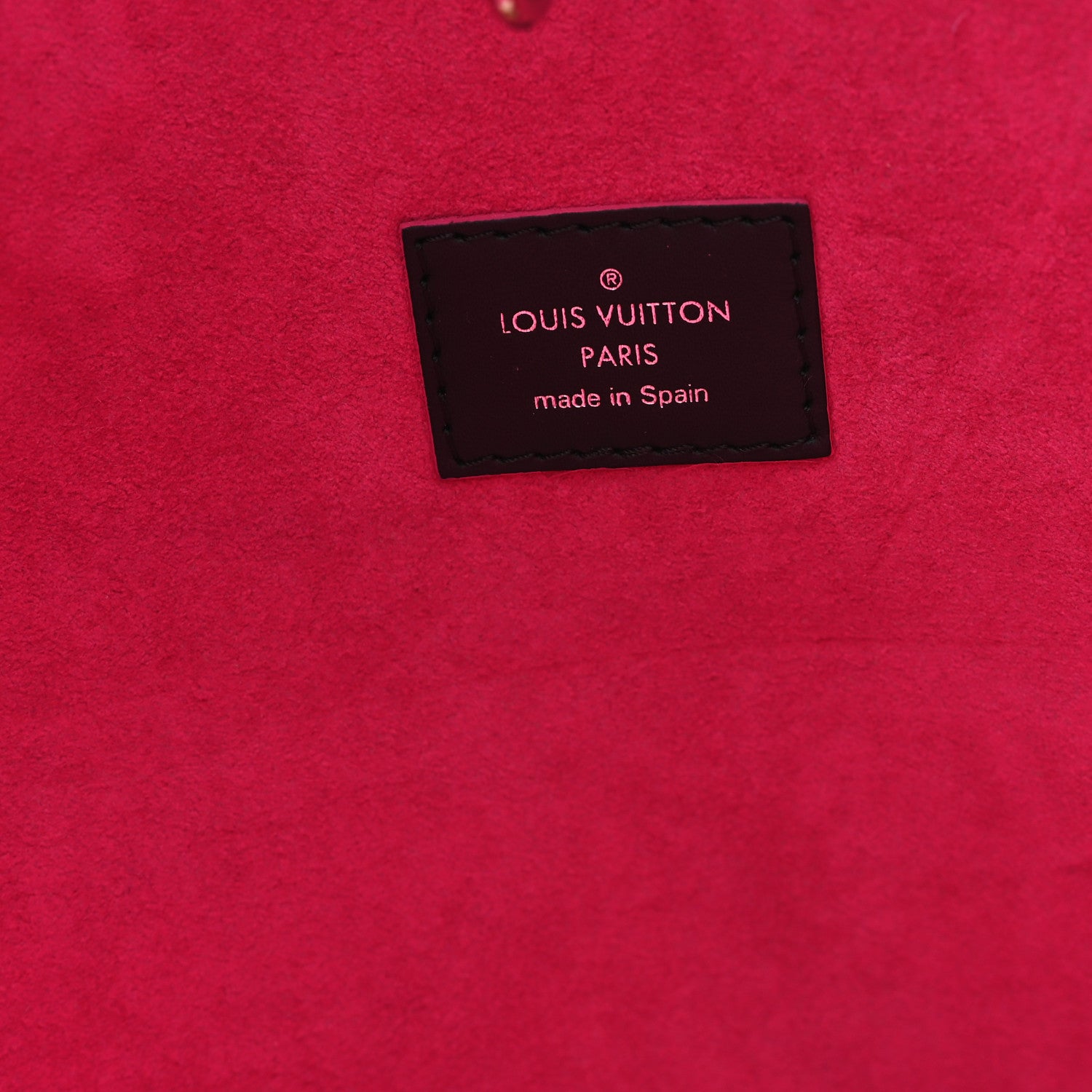 Louis Vuitton Epi Neverfull MM Black Hot Pink 7 of 12