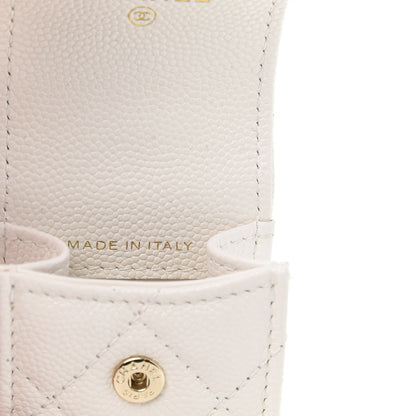 Chanel Caviar Quilted Airpods Case White 7 of 10