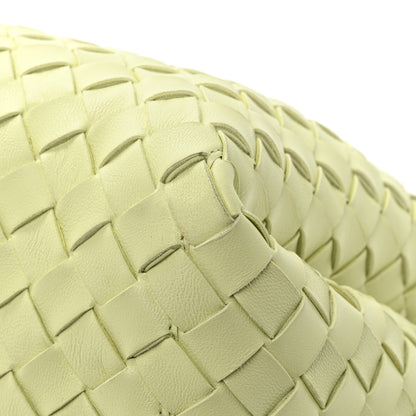 Bottega Veneta Nappa Intrecciato Tuck Lemon Washed 10 of 12