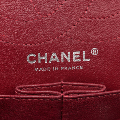 Chanel Patent Caviar Quilted 2.55 Reissue 226 Flap Burgundy 6 of 14