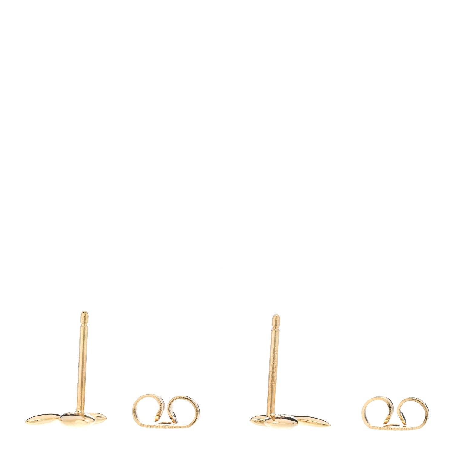 Tiffany 18K Yellow Gold Diamond Paloma Picasso Olive Leaf Earrings 3 of 5