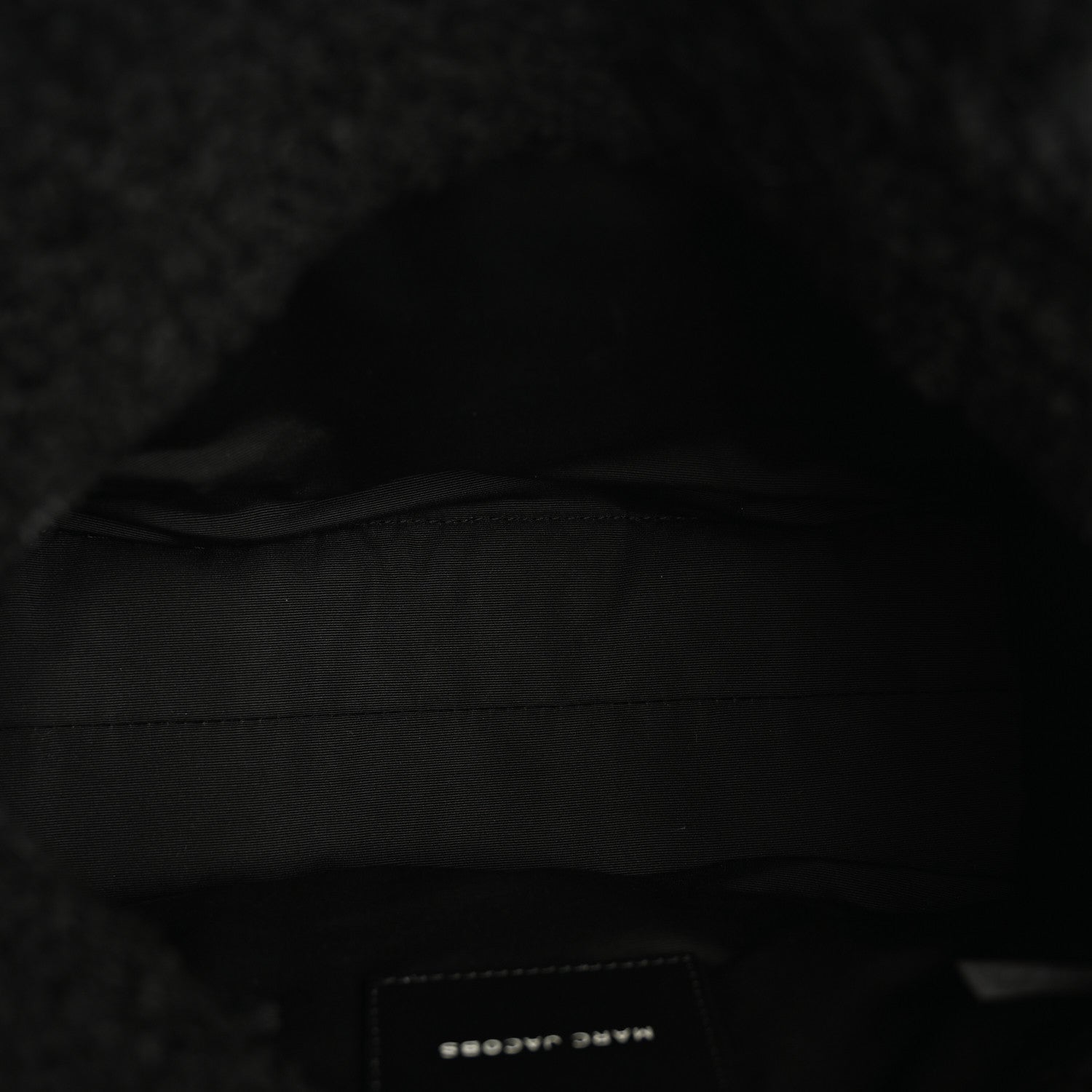 Marc Jacobs Polyester Cotton Medium The Teddy Traveler Tote Bag Black 5 of 9