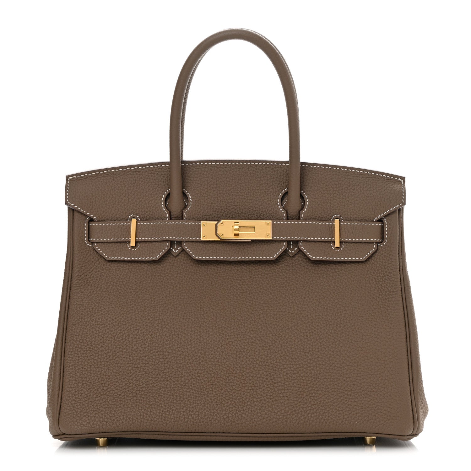 Hermes Togo Birkin 30 Etoupe 1 of 10