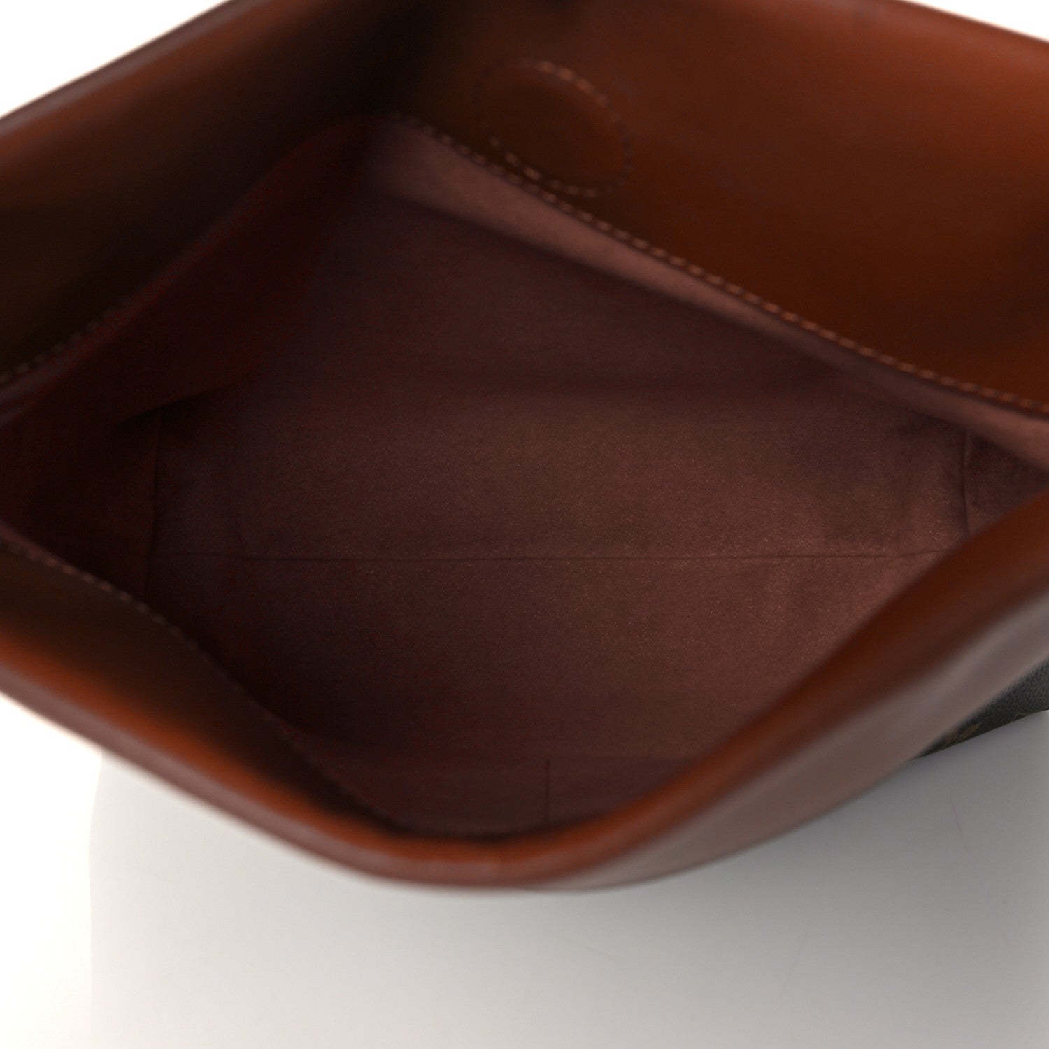 Louis Vuitton Monogram Tuileries Besace Caramel Rouge 5 of 10