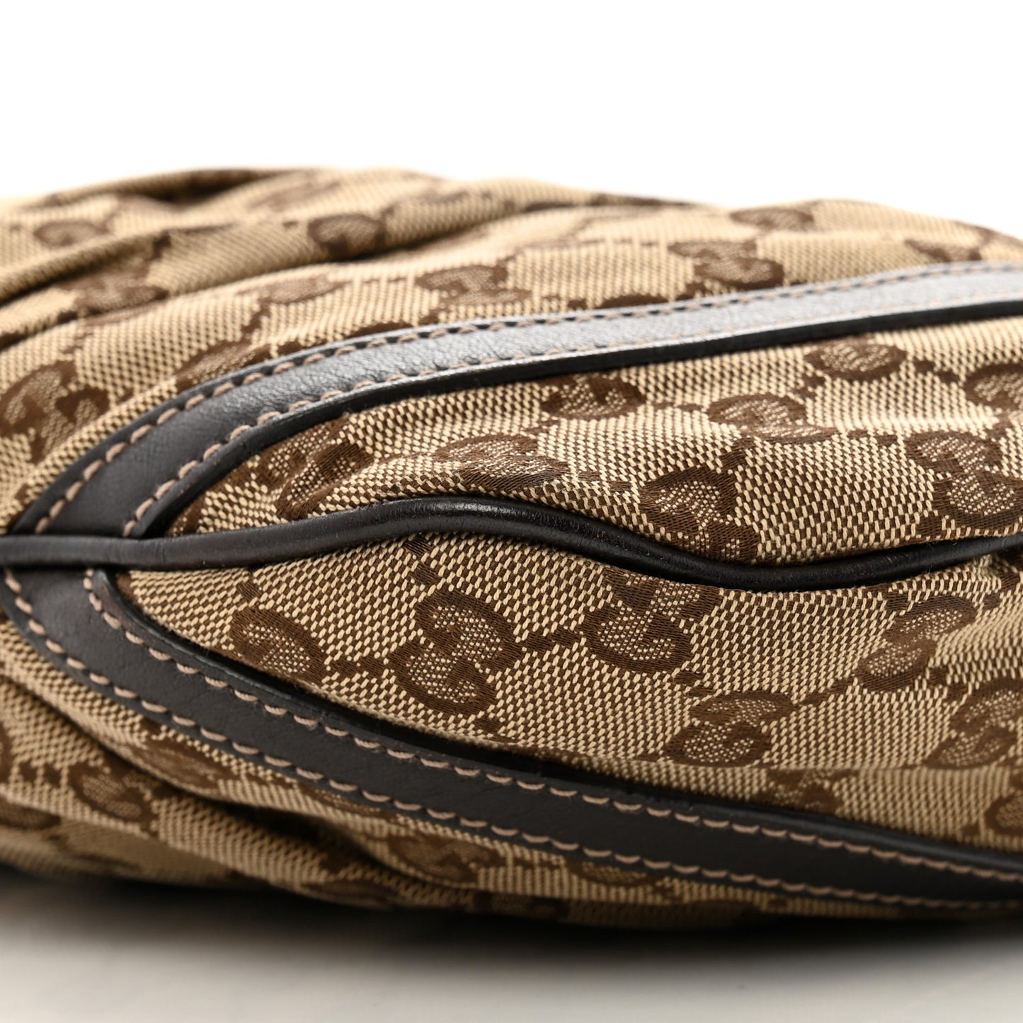 Monogram Small D Gold Ring Messenger Dark Brown
