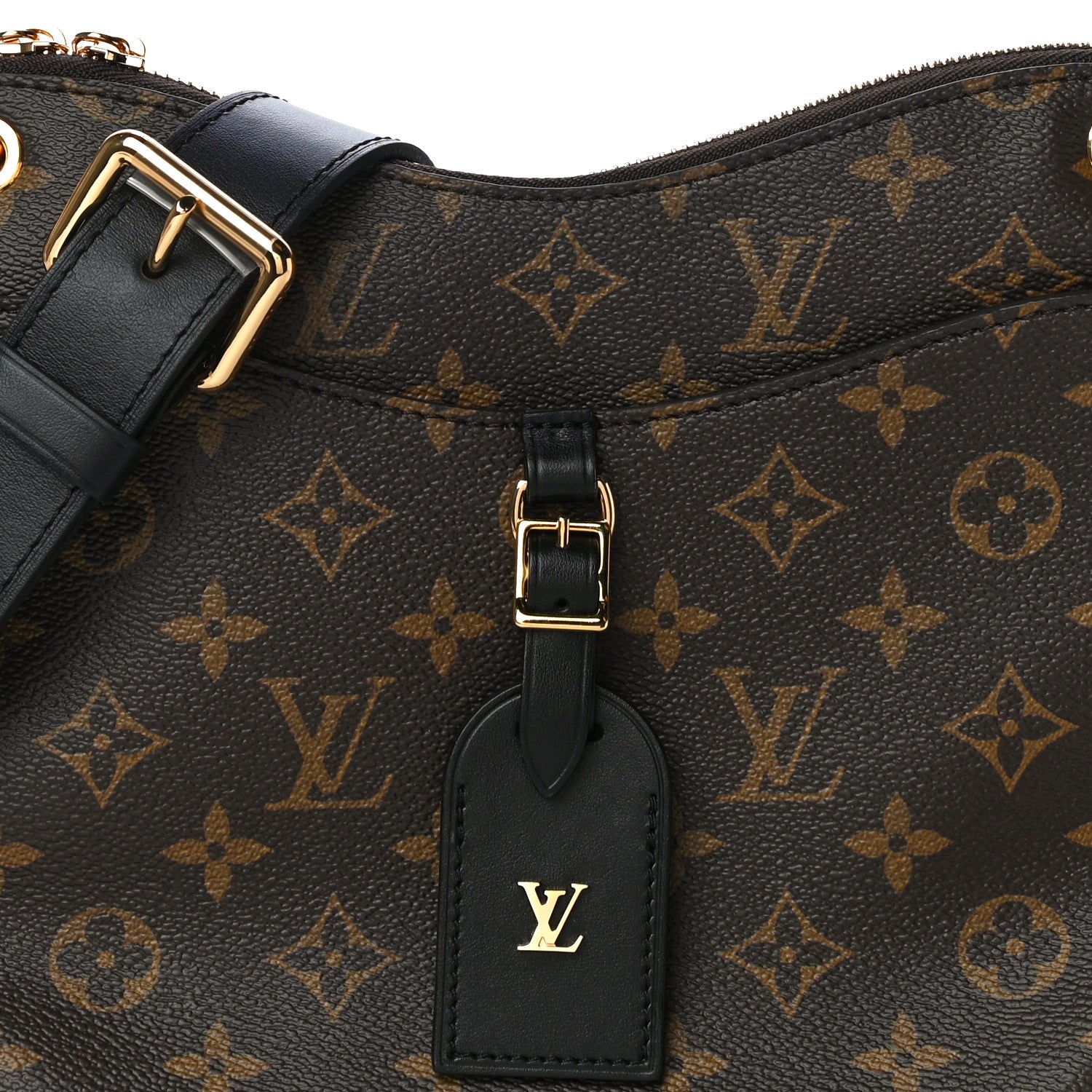 Louis Vuitton Monogram Odeon PM Black 6 of 8