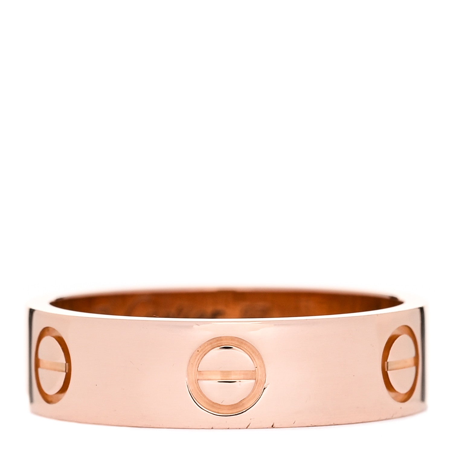 Cartier 18K Pink Gold 5.5mm LOVE Ring 57 8 1 of 4