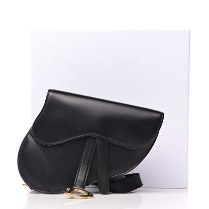 Christian Dior Calfskin Saddle Belt Bag Black 9 of 9