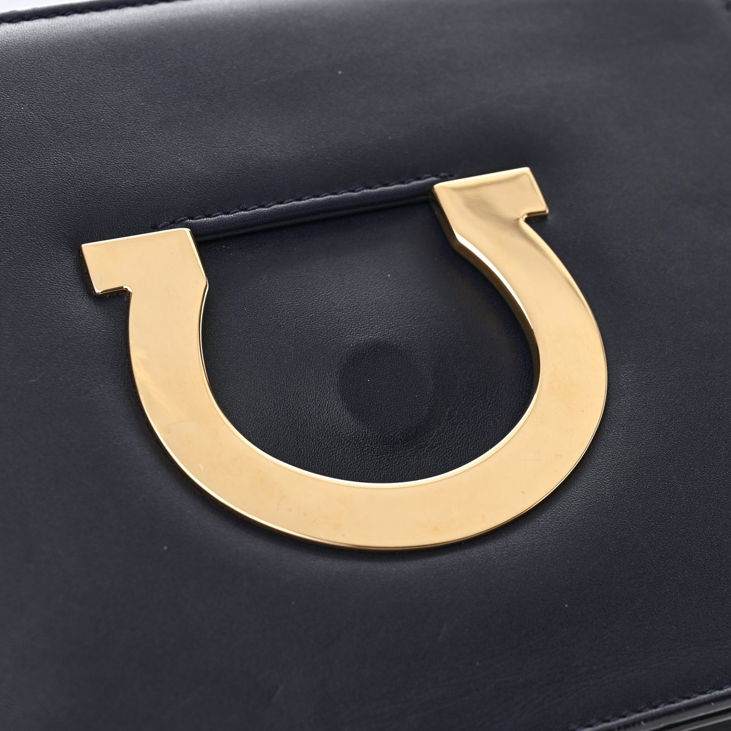 Calfskin Thalia Flap Shoulder Bag Black