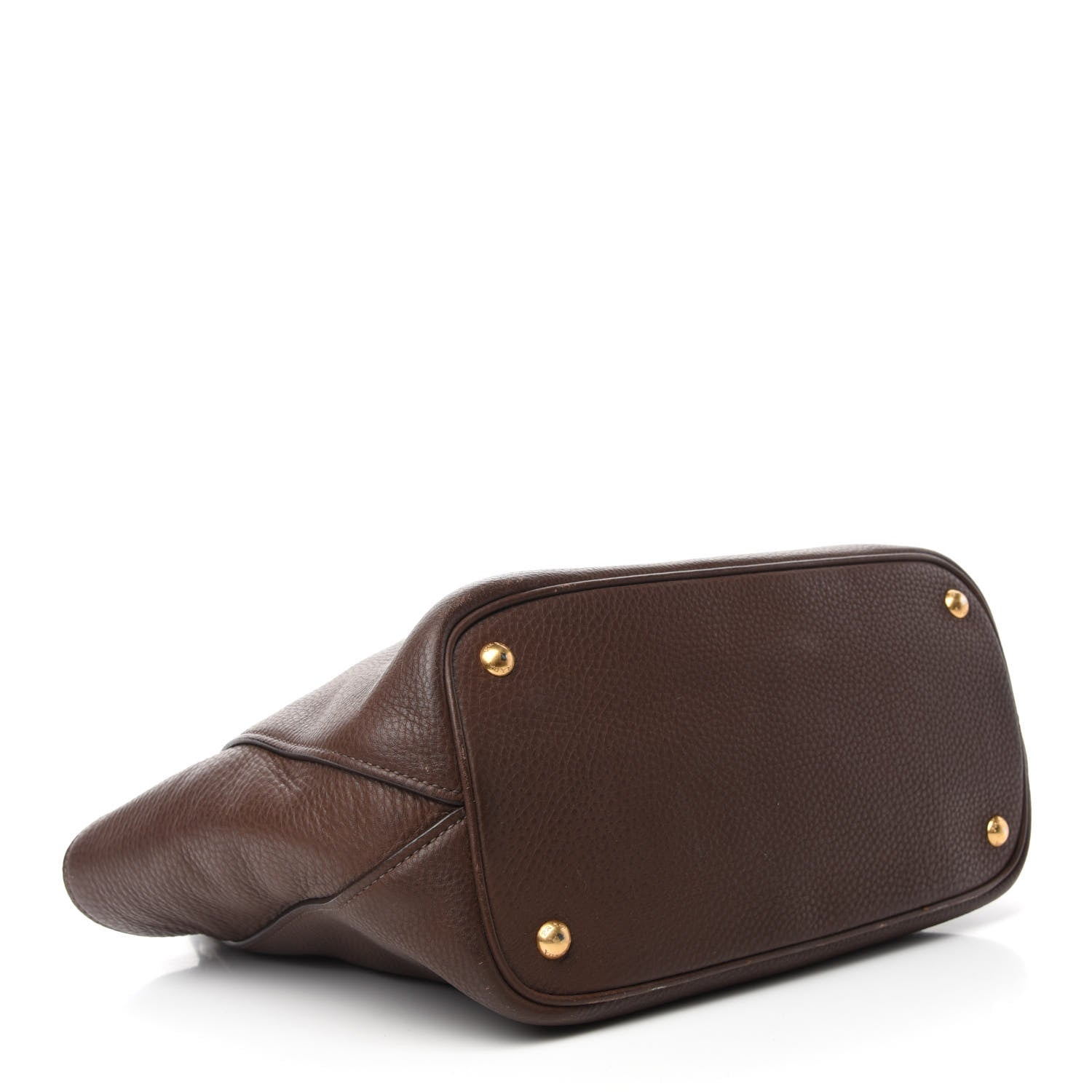 Prada Vitello Daino Shopping Tote Bruciato 6 of 23