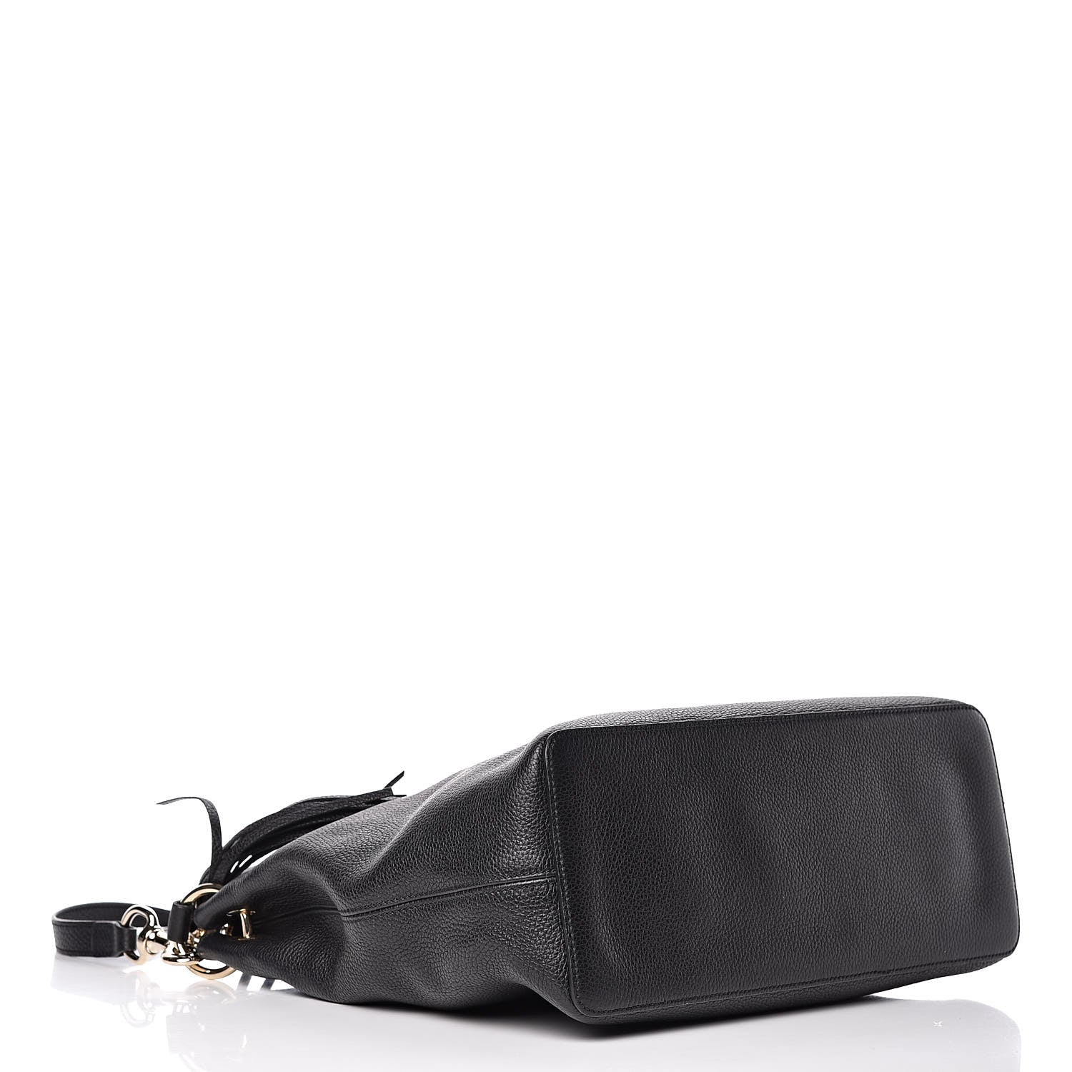 Gucci Pebbled Calfskin Large Soho Hobo Black 4 of 13