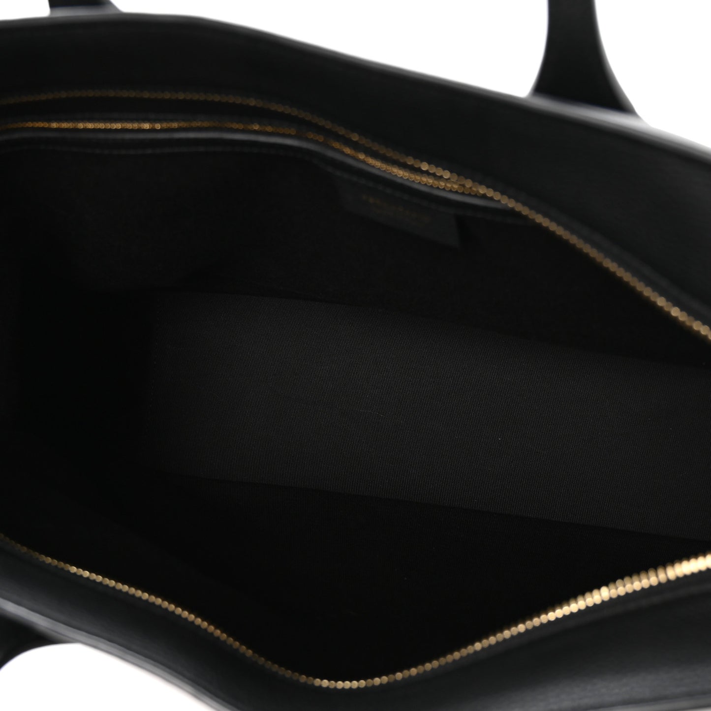 Grained Calfskin Large Star Tote Black